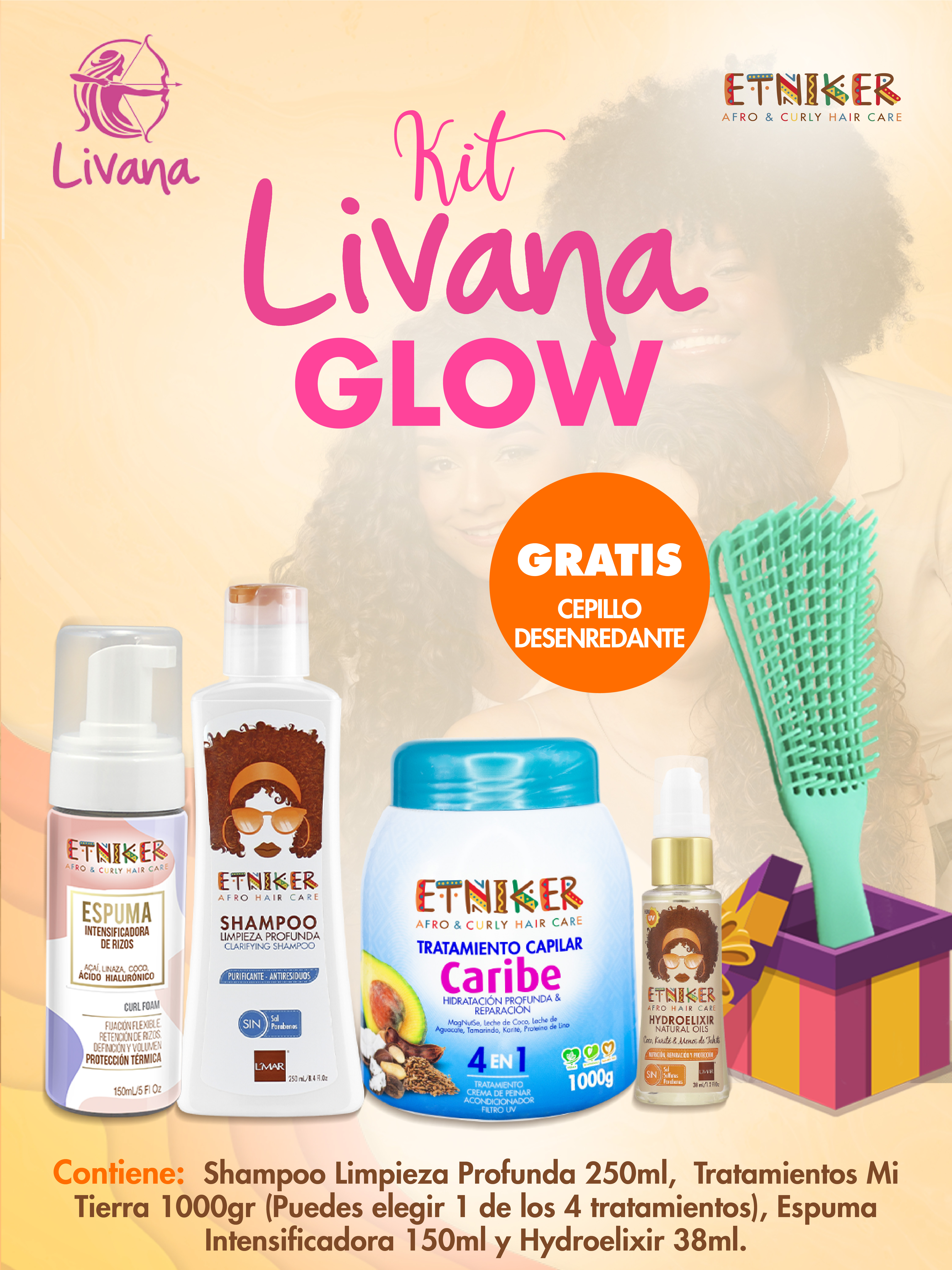 Kit Livana Glow Caribe